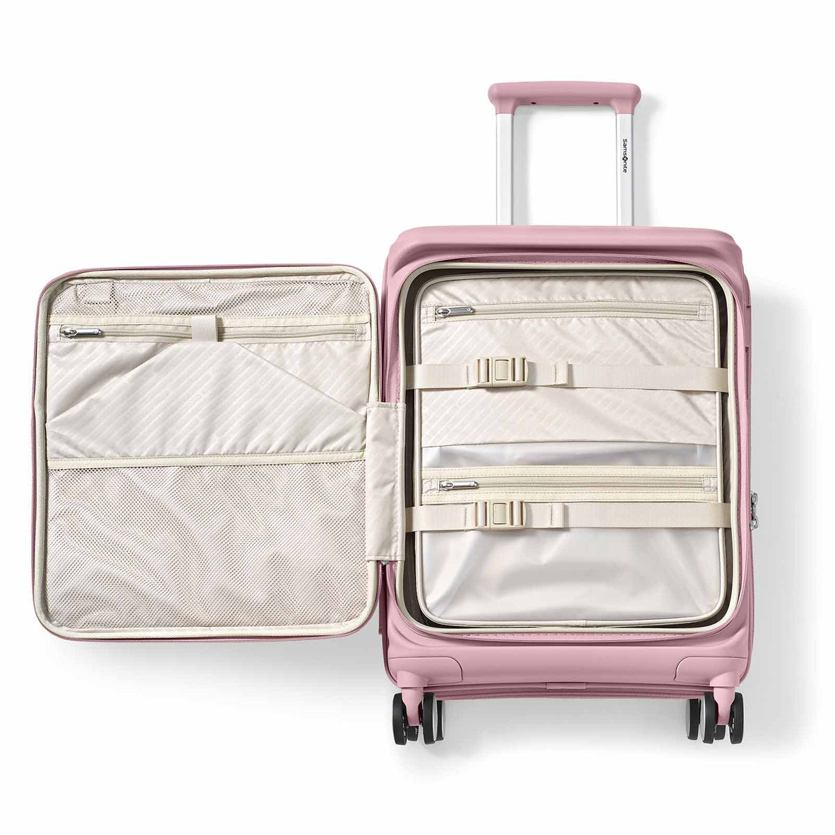 Samsonite-Paralux-55cm-Carry-On-Suitcase-Dusty-Pink-Internal