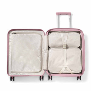 Samsonite-Paralux-55cm-Carry-On-Suitcase-Dusty-Pink-Open