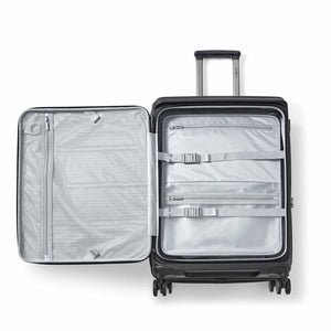 Samsonite-Paralux-67m-Suitcase-Black-Open