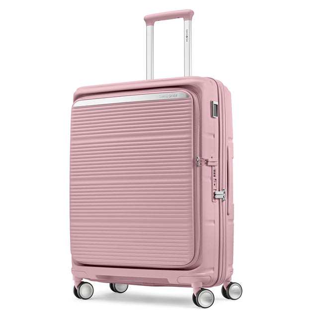 Samsonite-Paralux-67m-Suitcase-Dusty-Pink-Angle