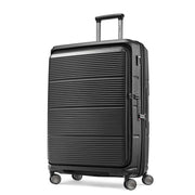 Samsonite-Paralux-75cm-Suitcase-Black-Angle