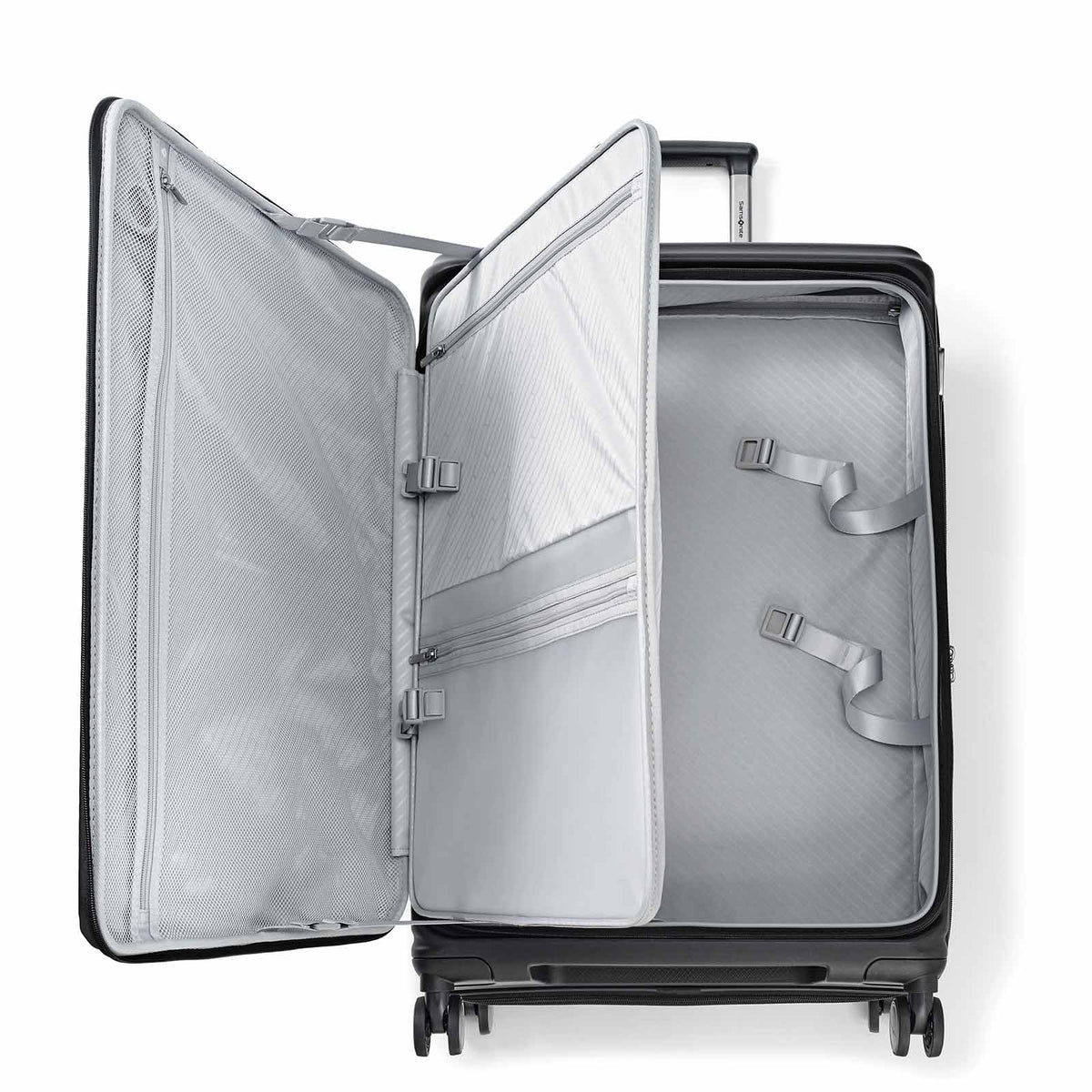 Samsonite-Paralux-75cm-Suitcase-Black-Divider