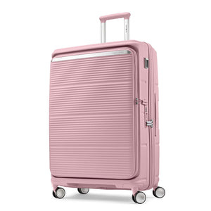 Samsonite-Paralux-75cm-Suitcase-Dusty-Pink-Angle