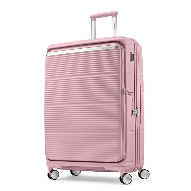 Samsonite-Paralux-75cm-Suitcase-Dusty-Pink-Angle