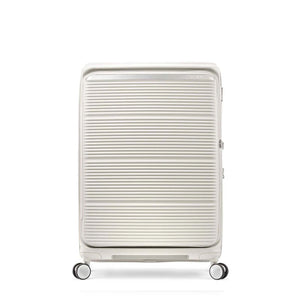 Samsonite-Paralux-75cm-Suitcase-Stone-Grey-Front