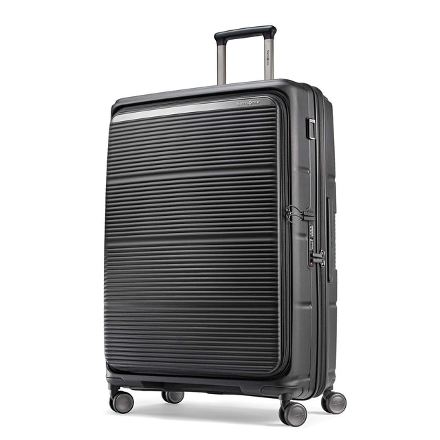Samsonite-Paralux-81cm-Suitcase-Black-Angle