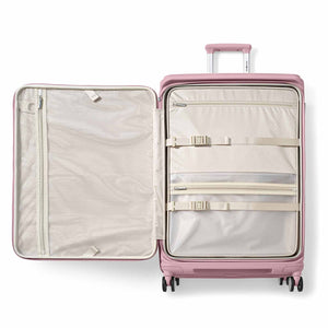 Samsonite-Paralux-81cm-Suitcase-Dusty-Pink-Open