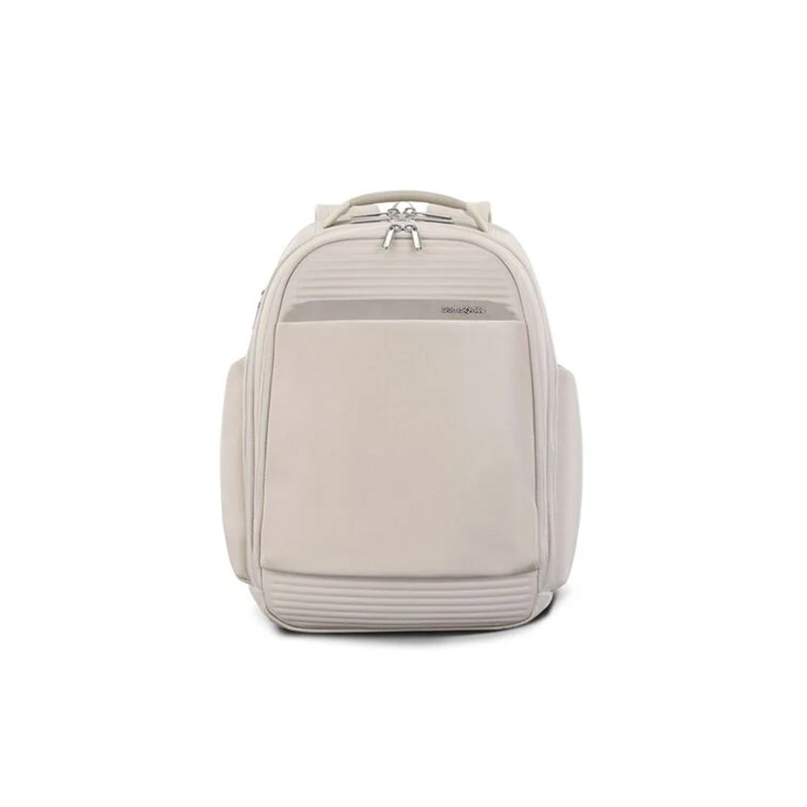 Samsonite-Paralux-Everyday-Backpack-Stone-Grey-Front