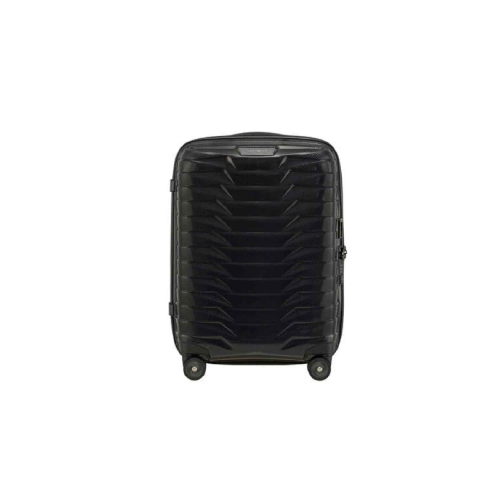 Samsonite-Proxis-55cm-Exp-Suitcase-Black-Front