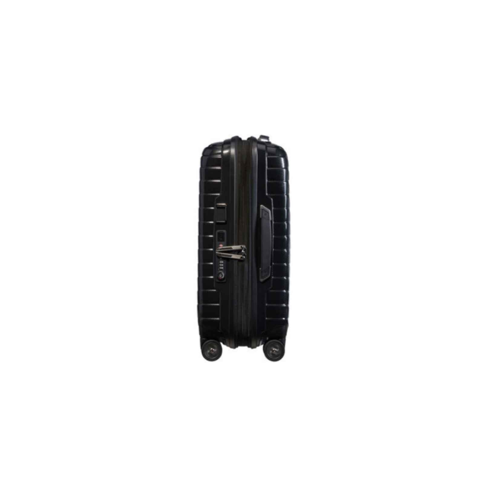 Samsonite-Proxis-55cm-Exp-Suitcase-Black-Side