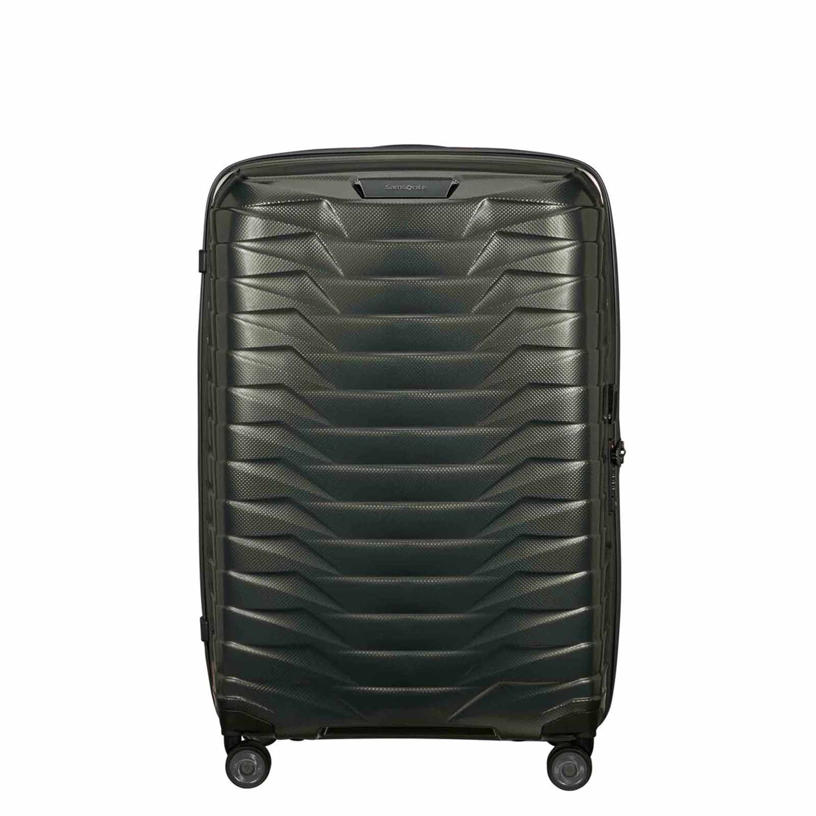 Samsonite-Proxis-75cm-Suitcase-Green-Orange-Front