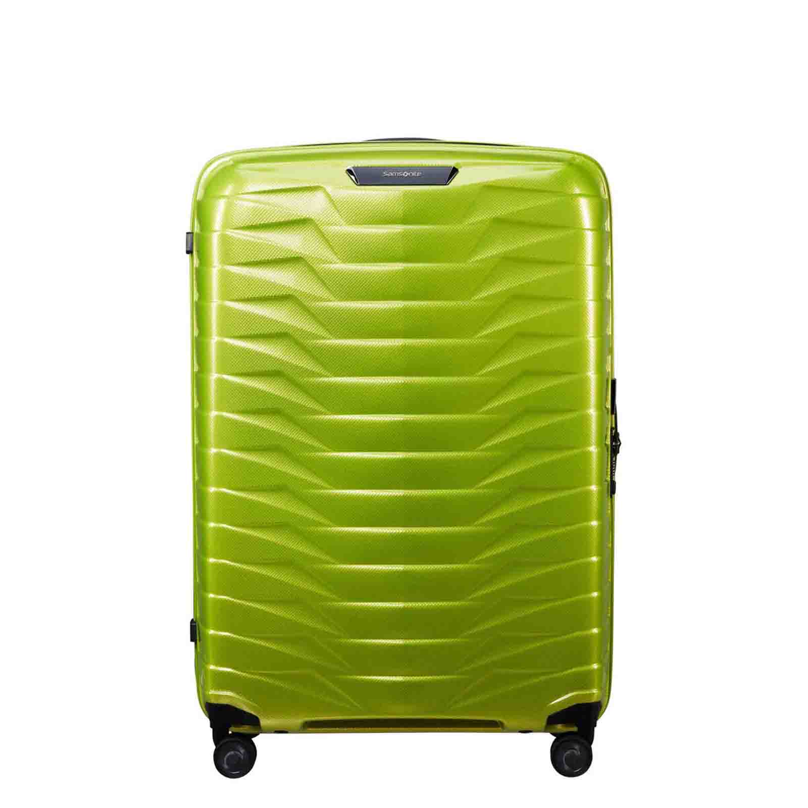 Samsonite-Proxis-81cm-Suitcase-Lime-Front