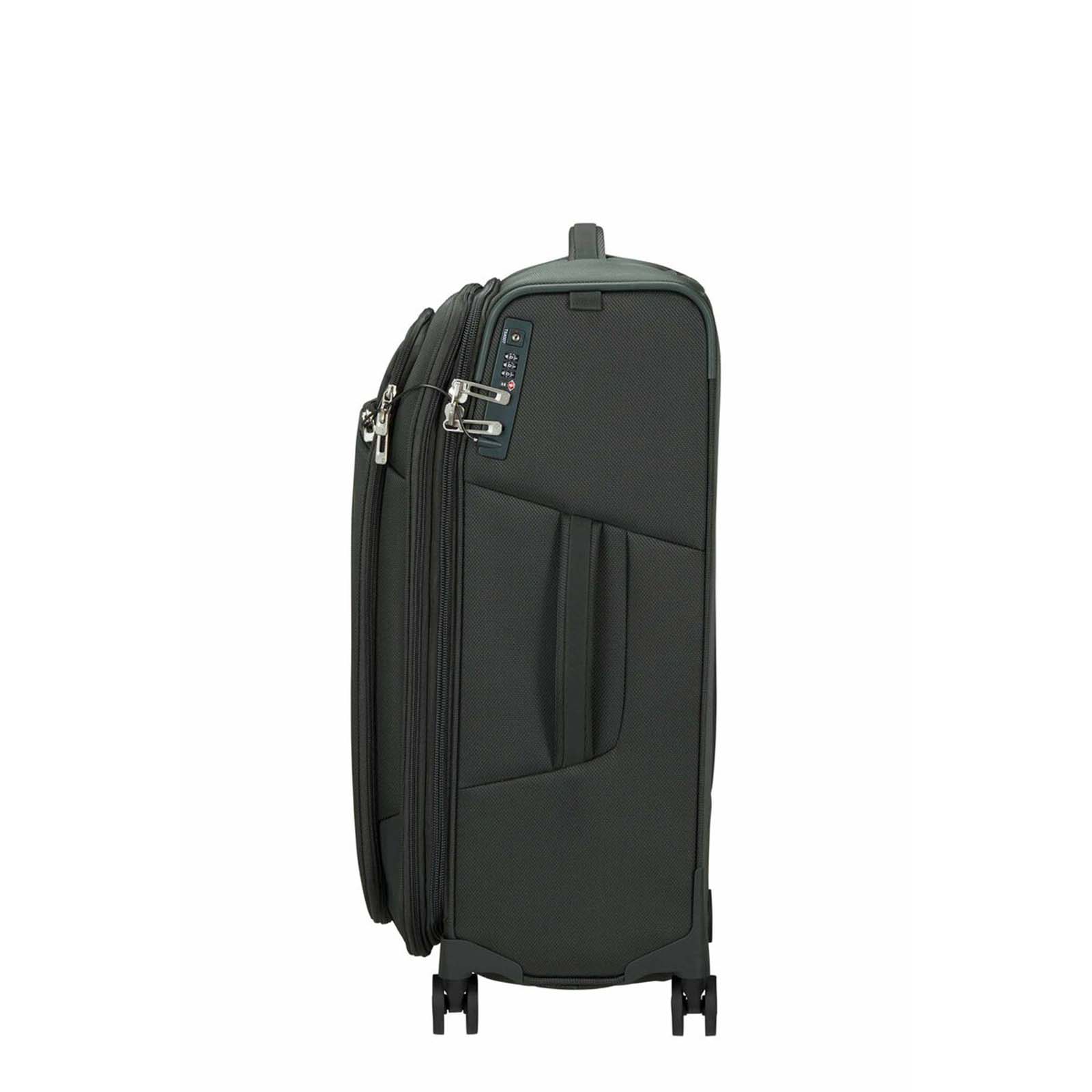 Samsonite-Respark-67cm-Suitcase-Forest-Green-Handle
