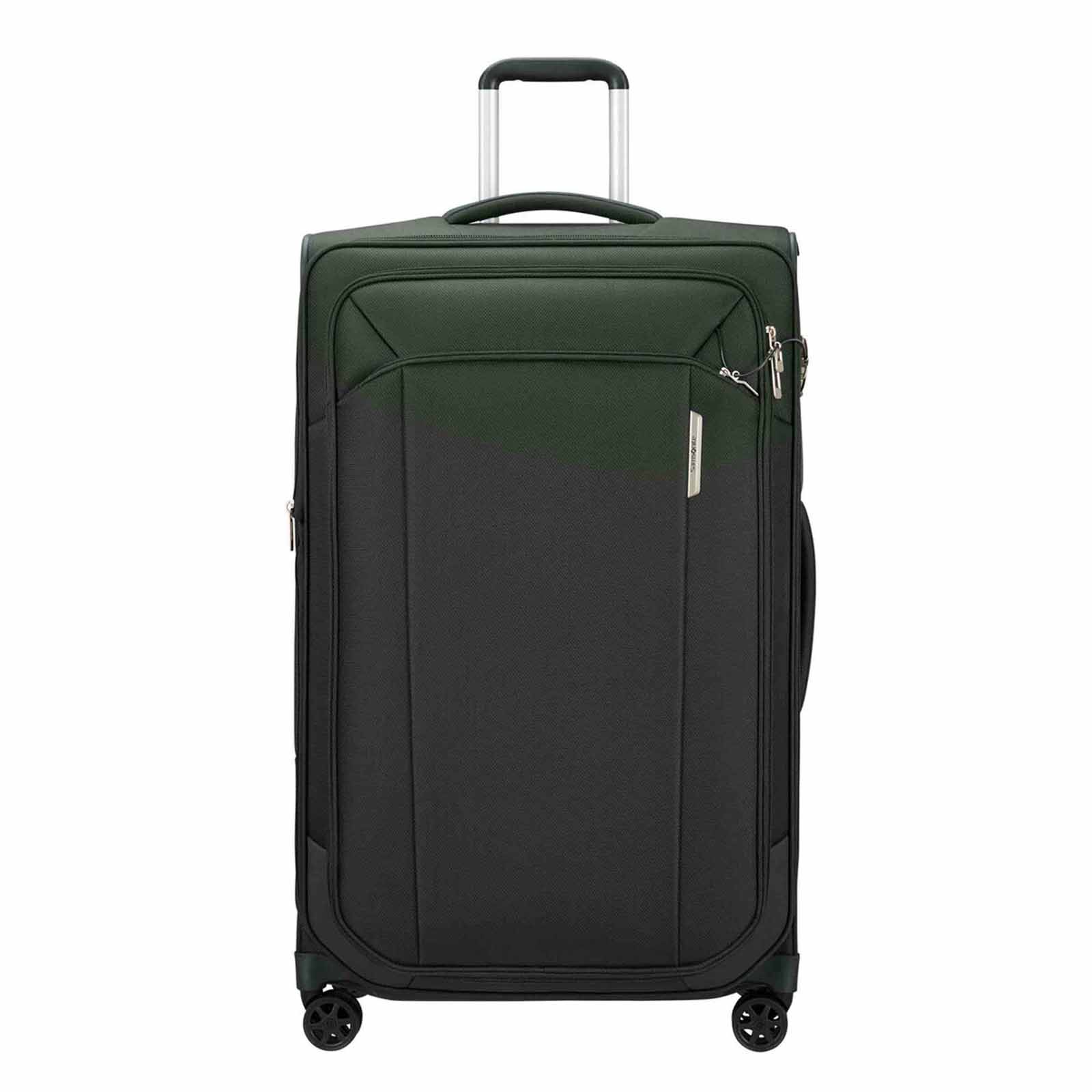 Samsonite-Respark-78cm-Suitcase-Forest-Green-Front