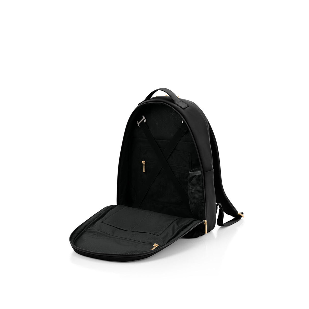 Samsonite-Valerie-14-Inch-Backpack-Black-Open