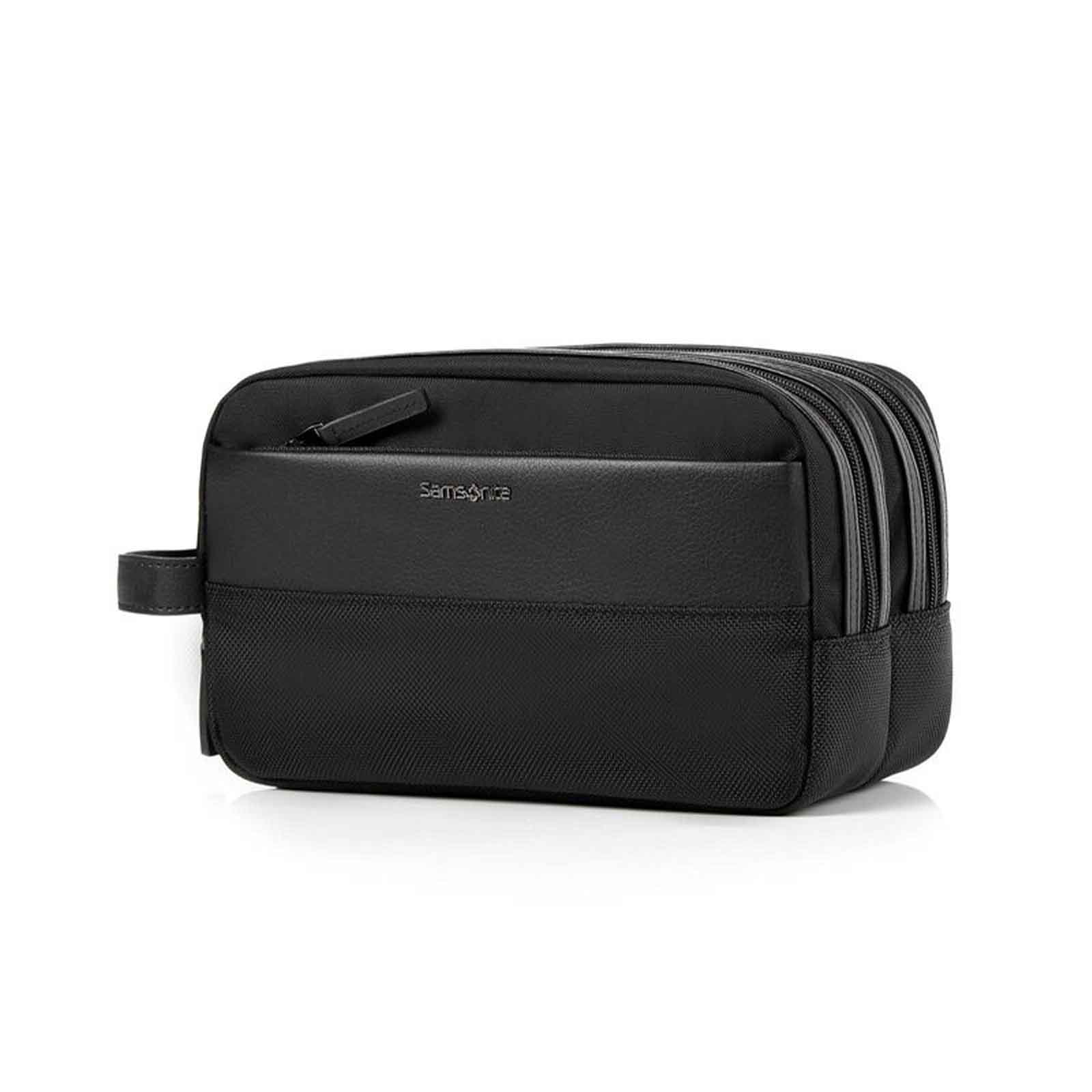 Samsonite-Wilgena-Pouch-Black-Front-Angle