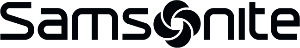 Samsonite logo in black and white