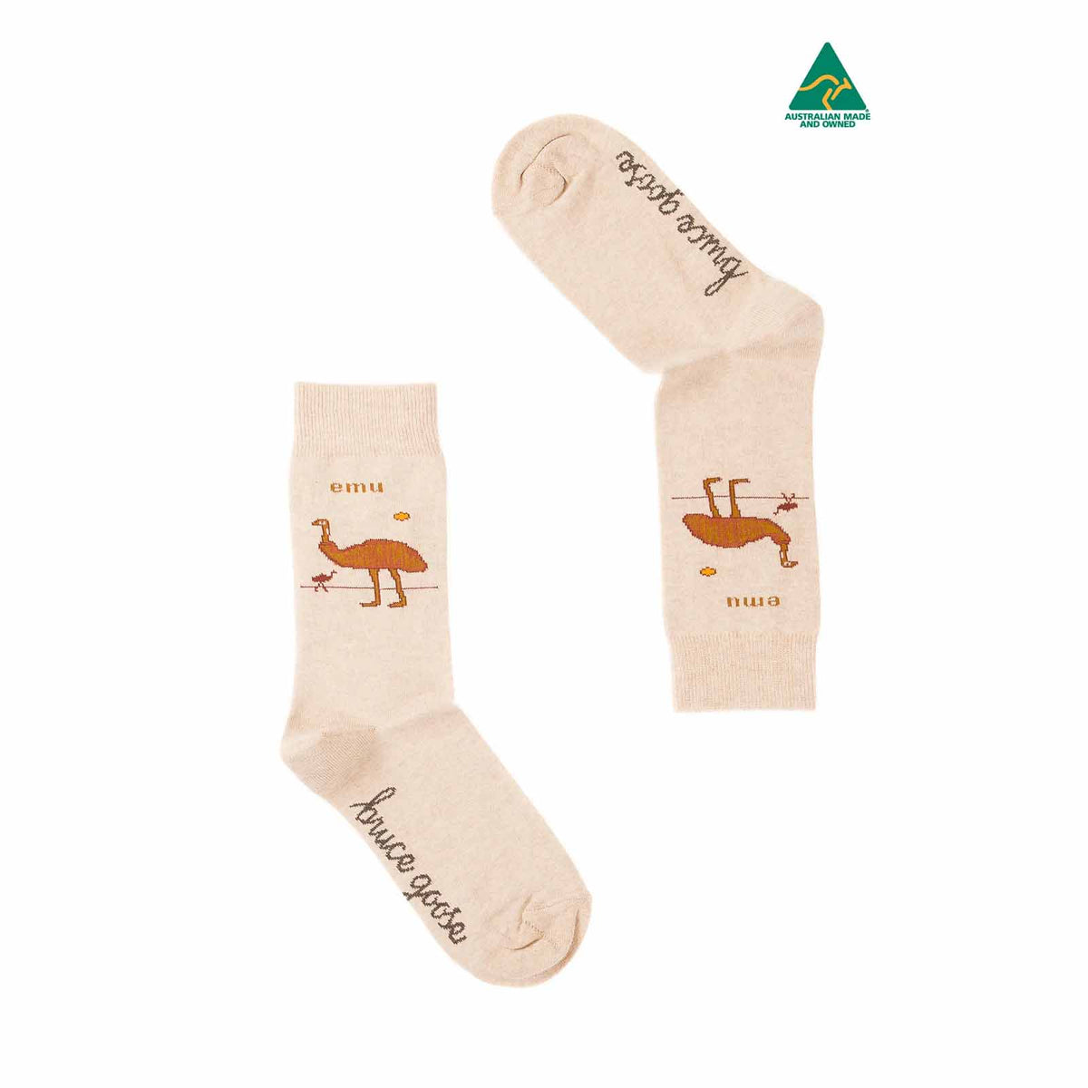 Socks Emu Oat – travellershop.com.au