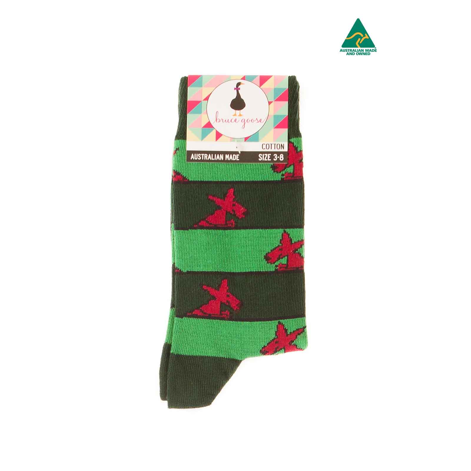 Socks-Stripey-Kangaroo-Green-3-8-Front