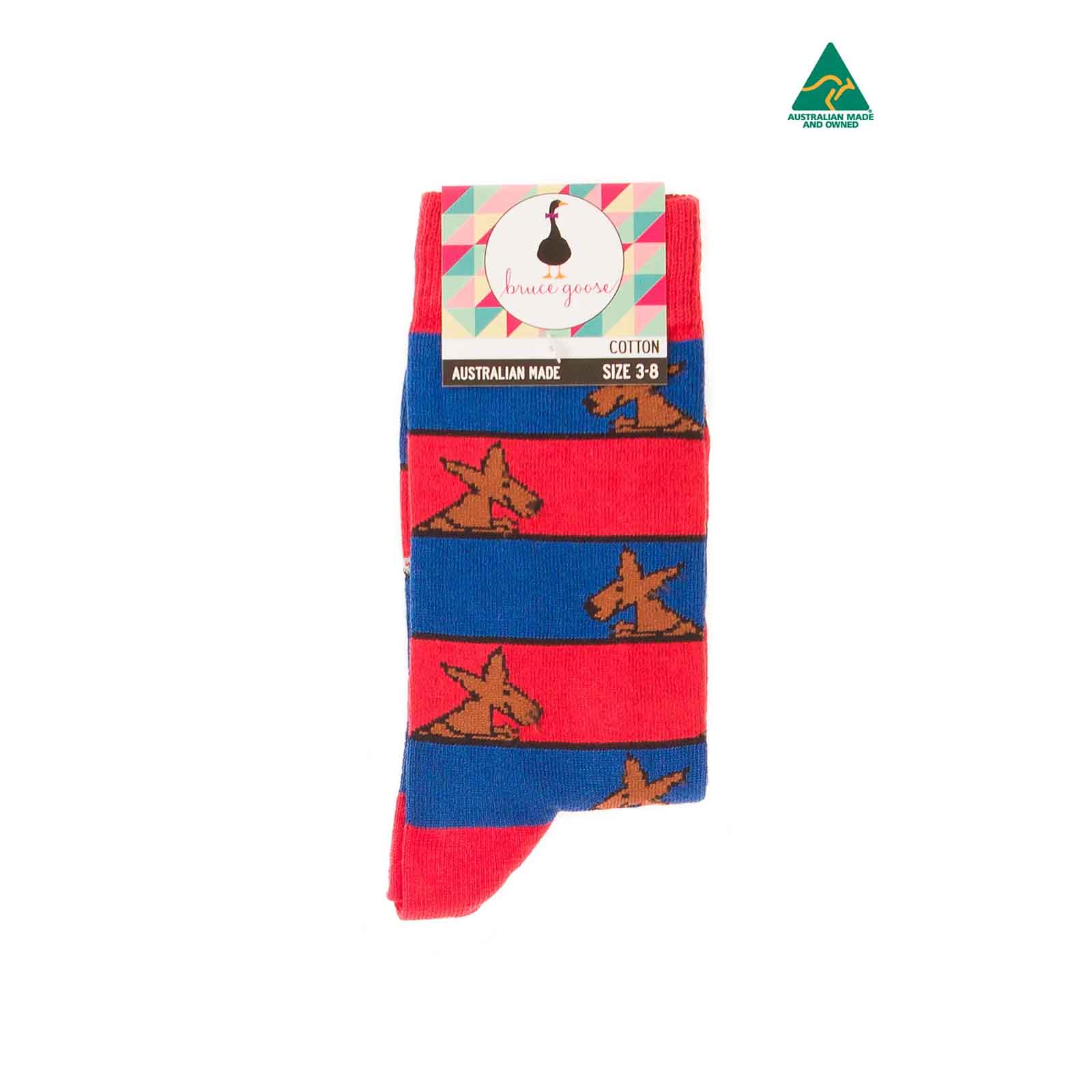 Socks-Stripey-Kangaroo-Red-3-8-Front