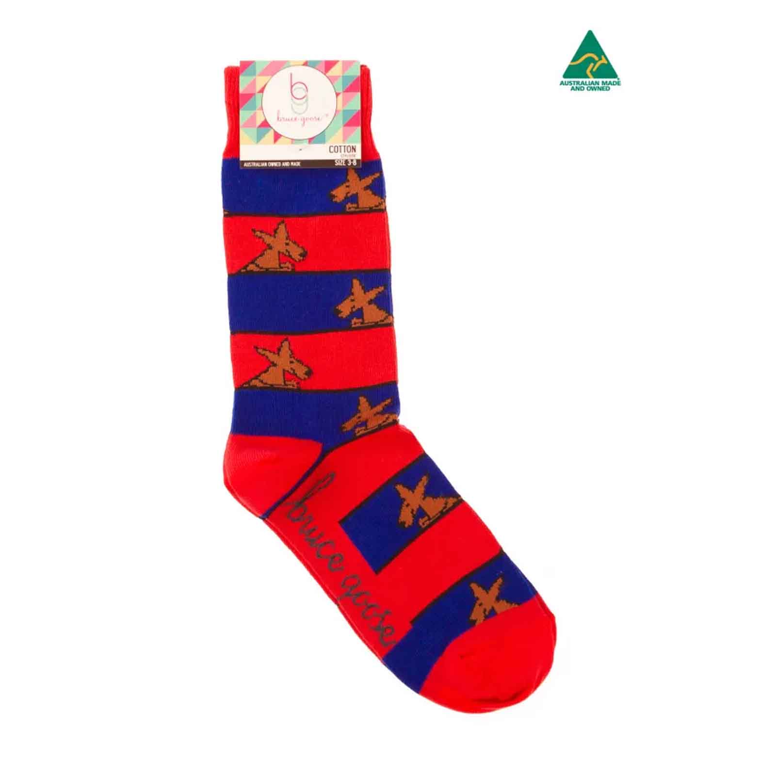 Socks-Stripey-Kangaroo-Red-3-8-Single