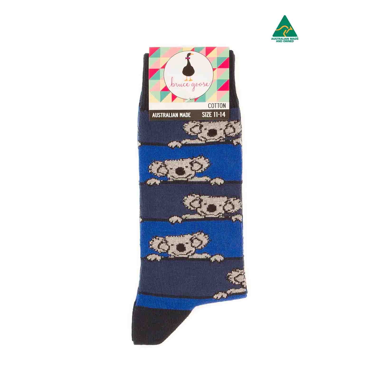 Socks-Stripey-Koala-Navy-11-14-Front