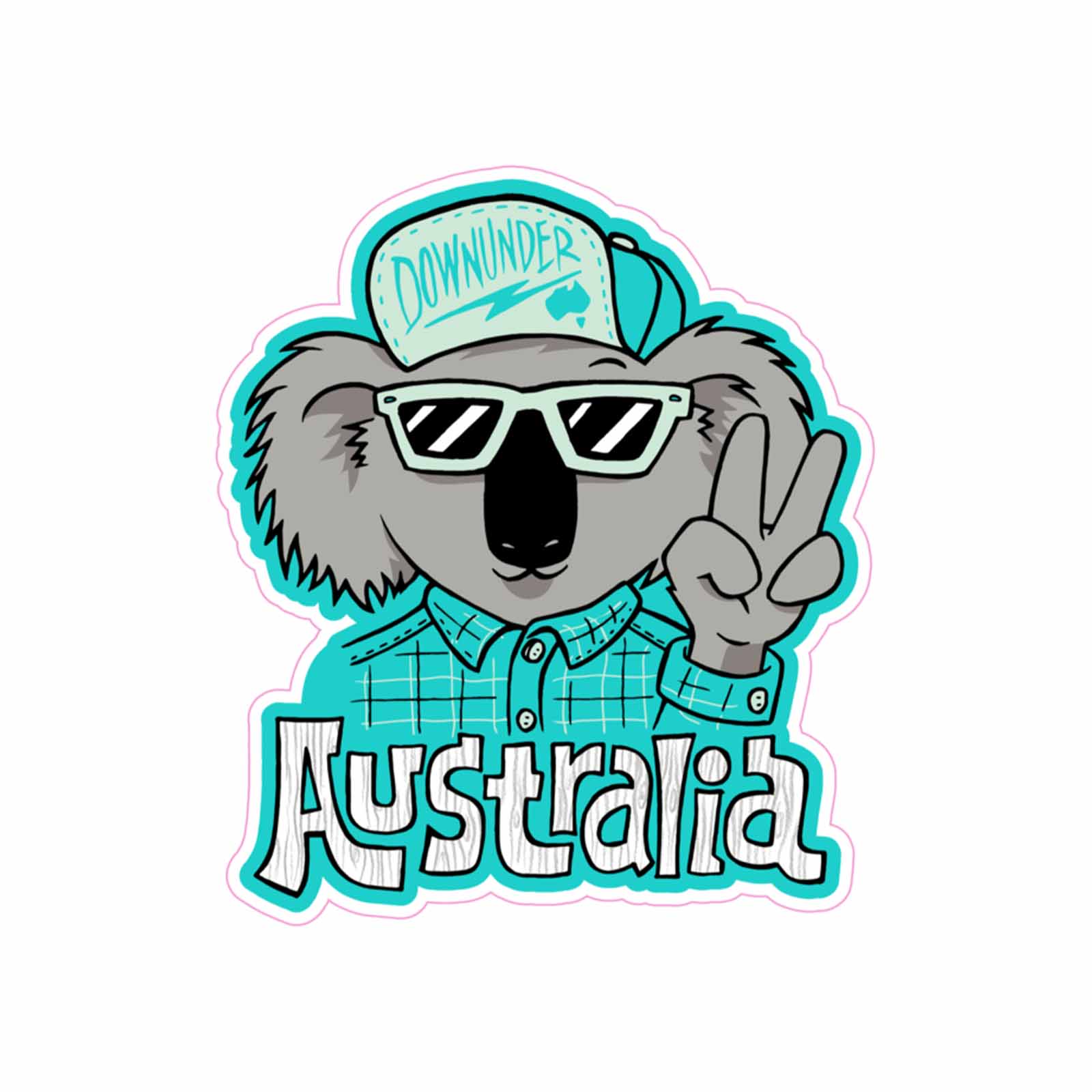 Sticker-Hipster-Koala