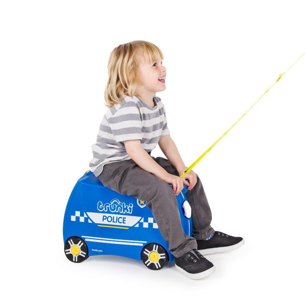 Trunki Ride On Luggage Percy Police Car