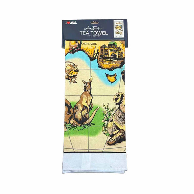 Tea-Towel-Australia-Map-Ocean