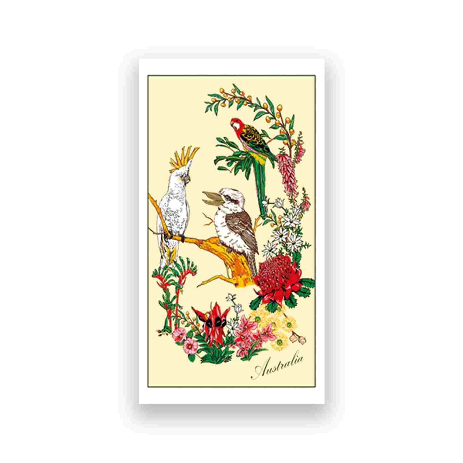 Tea-Towel-Australian-Birds