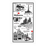 Tea-Towel-Melbourne-Outlines