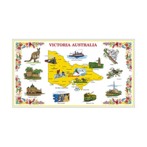  Analyzing image     Tea-Towel-Melbourne-Victoria-Map-And-Icons