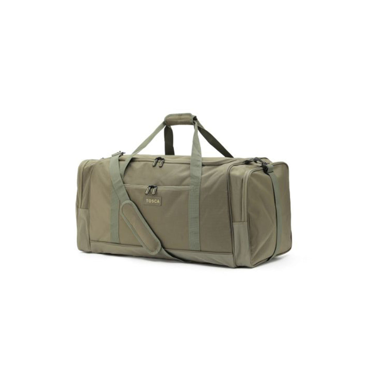 Tosca-53cm-Sports-Duffel-Bag-Khaki-Angle
