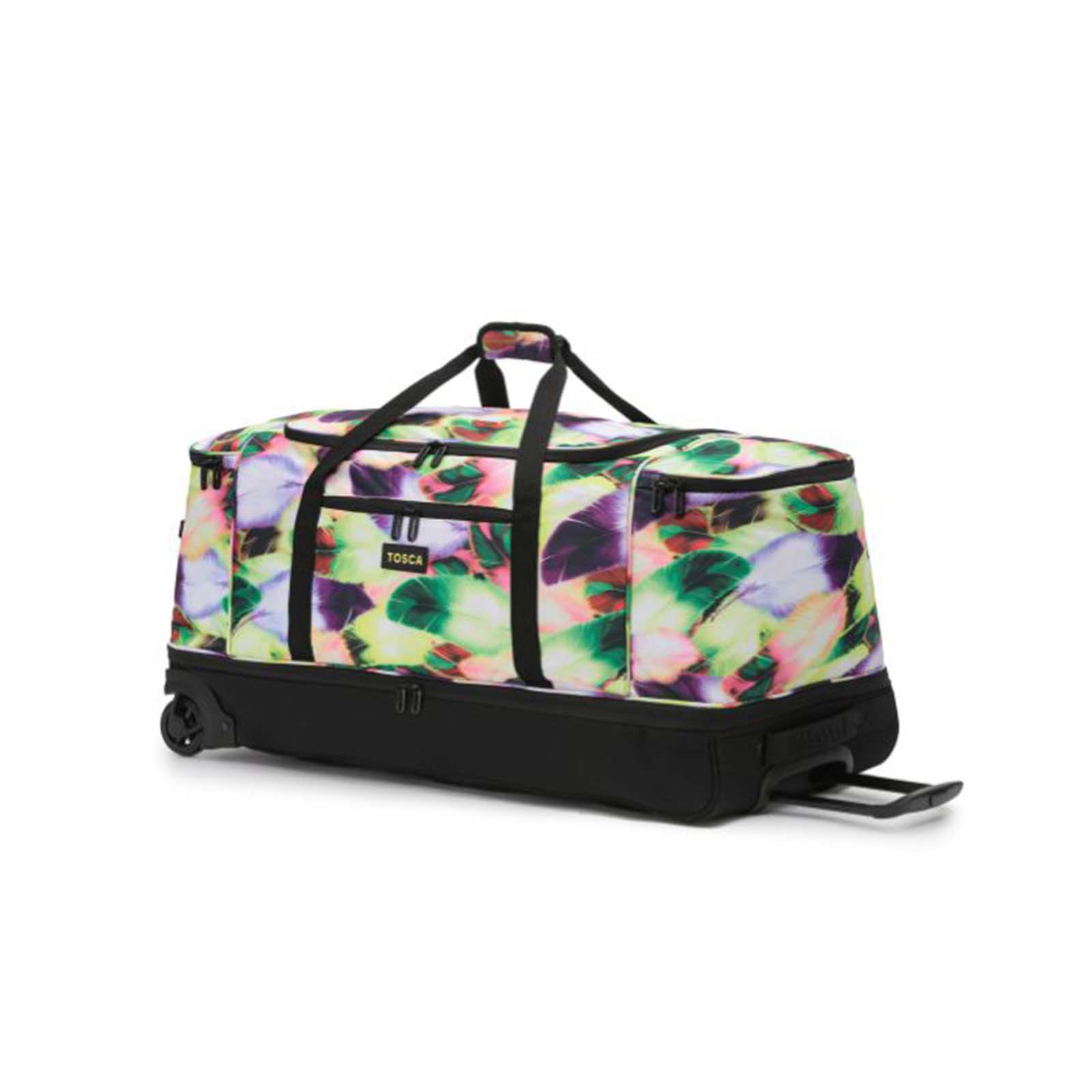 Tosca-70cm-Split-Duffel-Wheel-Bag-Feather-Angle