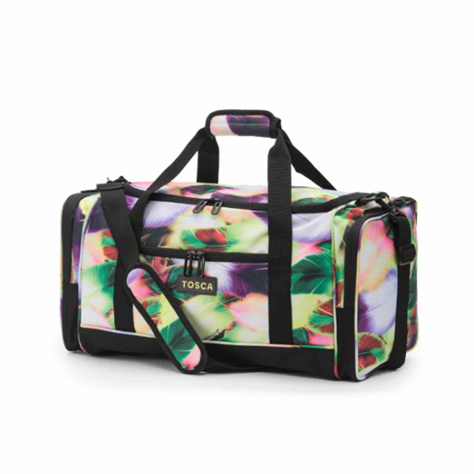 Tosca-70cm-Sports-Duffel-Bag-Feather-Angle