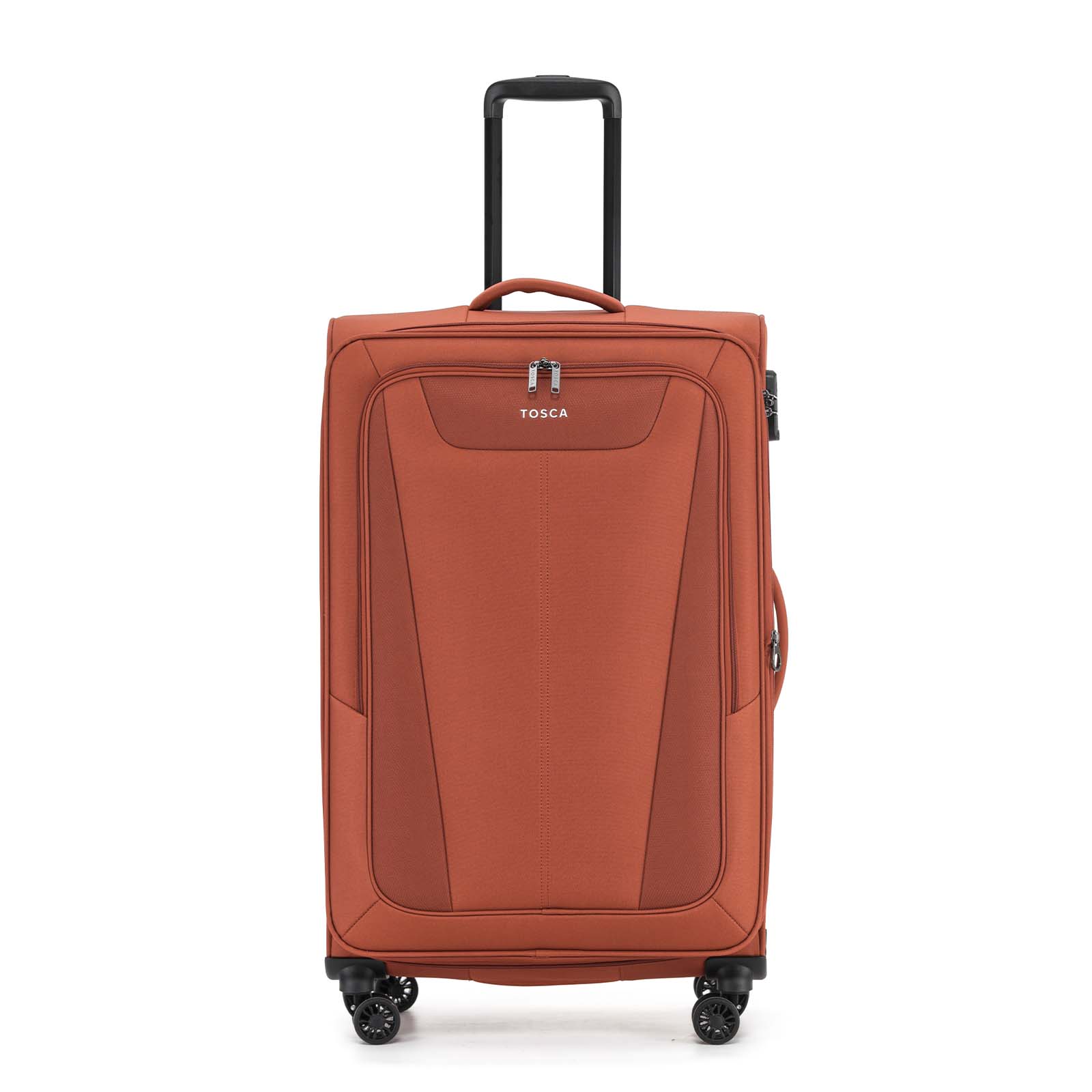 Tosca-Altitude-4w-78cm-Large-Suitcase-Rust-Front