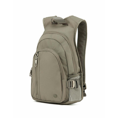 Tosca-Anti-Theft-25-Backpack-Layered-Taupe-Front