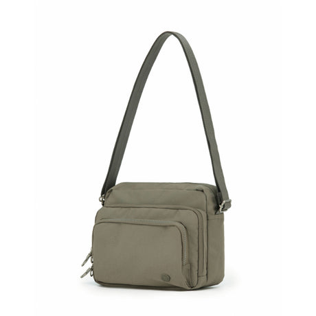 Tosca-Anti-Theft-25-Shoulder-Bag-Layered-Medium-Taupe-Front