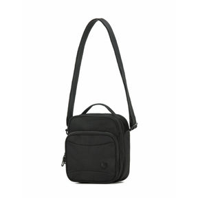 Tosca-Anti-Theft-25-Shoulder-Bag-Layered-Small-Black-Front