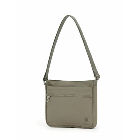 Tosca-Anti-Theft-25-Shoulder-Bag-Medium-Taupe-Front