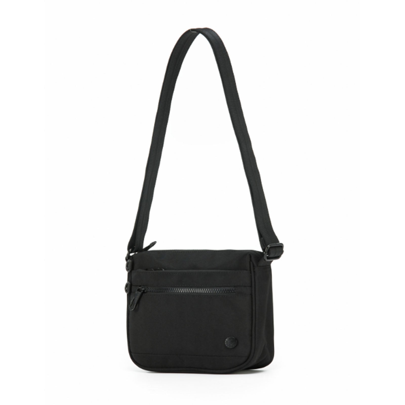 Tosca-Anti-Theft-25-Shoulder-Bag-Small-Black-Front