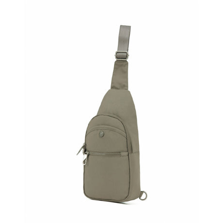 Tosca-Anti-Theft-25-Sling-Pack-Taupe-Front