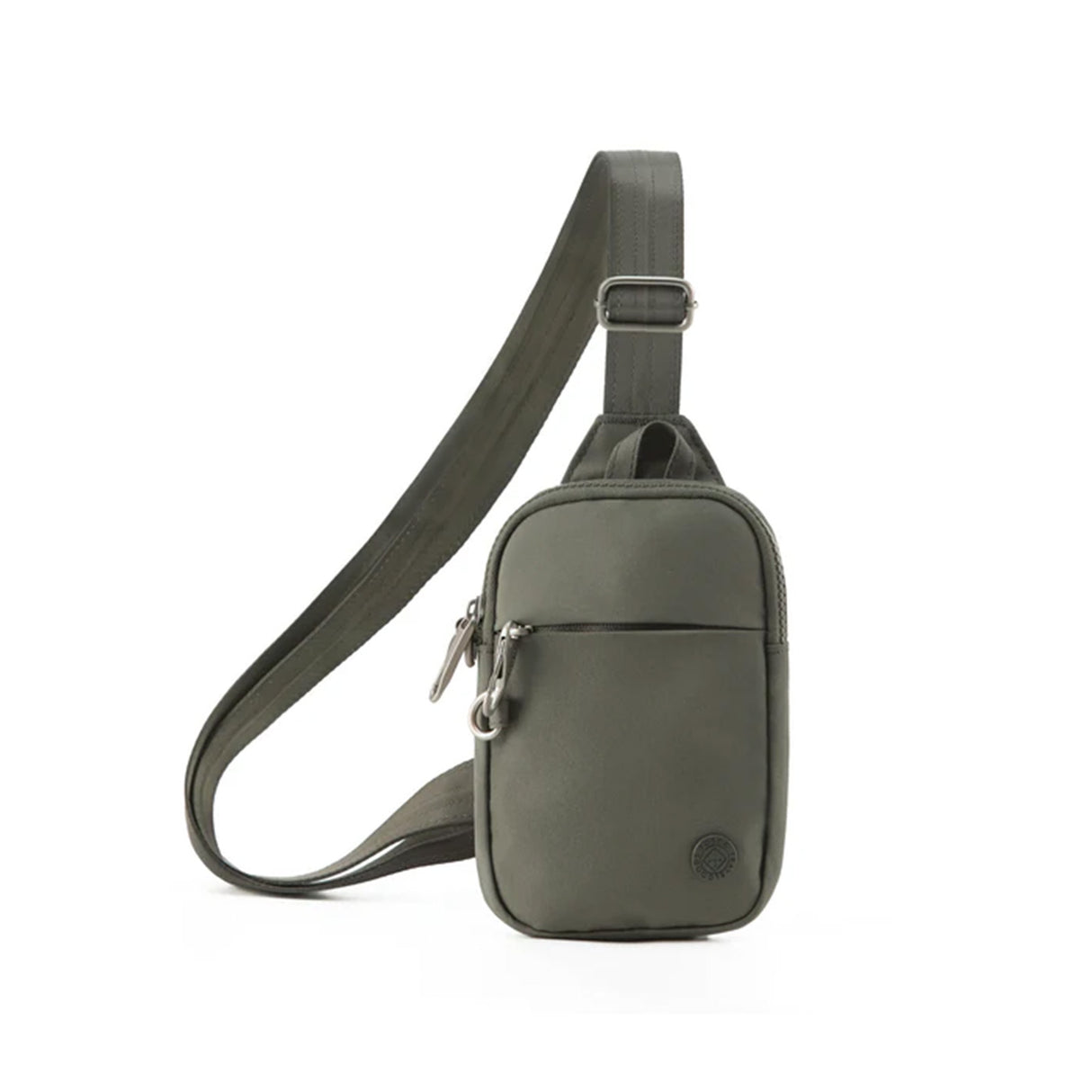 Tosca-Anti-Theft-25-Small-Sling-Pack-Khaki-Front