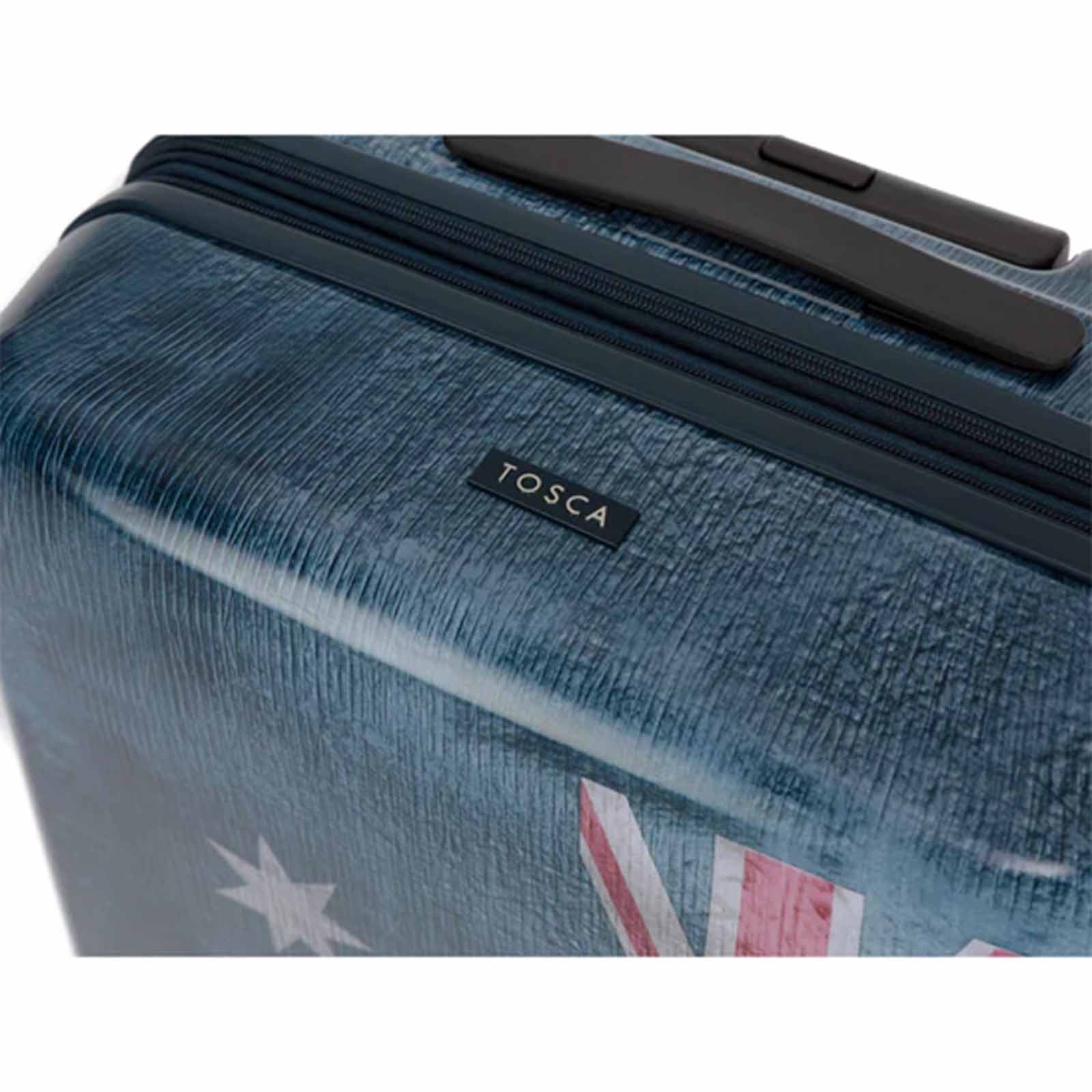 Tosca-Aus-Flag-4-Wheel-66cm-Medium-Suitcase-Top