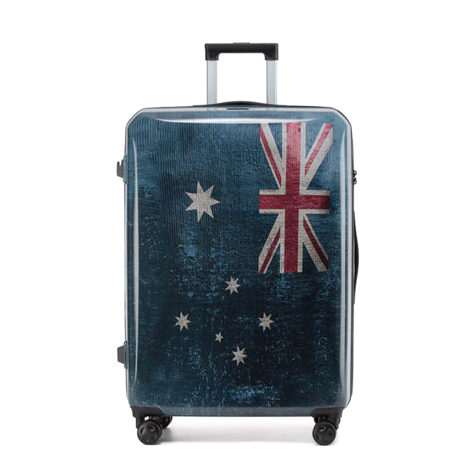 Tosca-Aus-Flag-4-Wheel-76cm-Large-Suitcase-Front