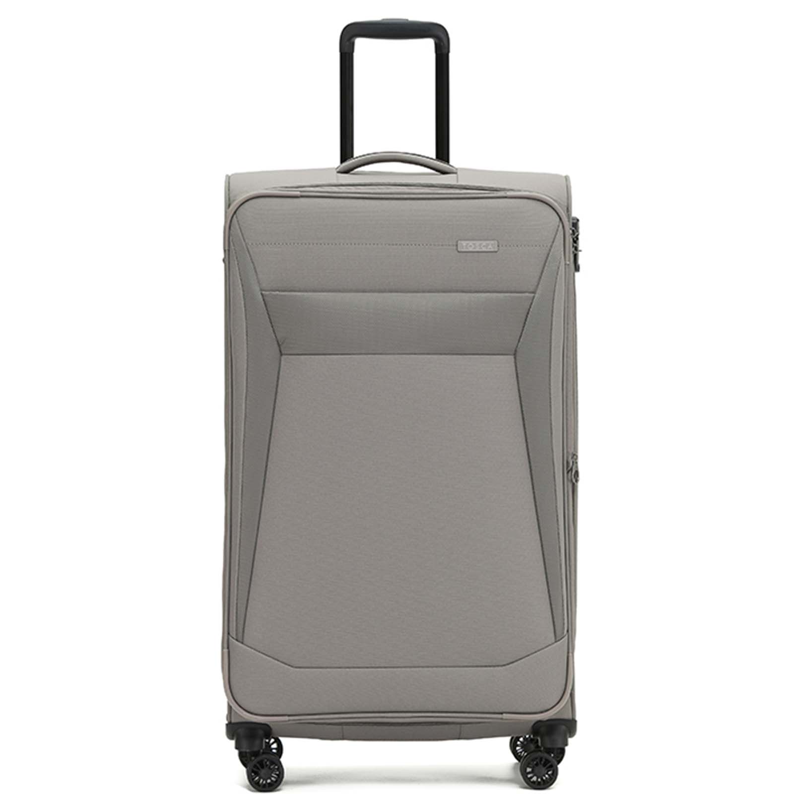 Tosca-Aviator-4-Wheel-Large-Suitcase-Khaki-Front