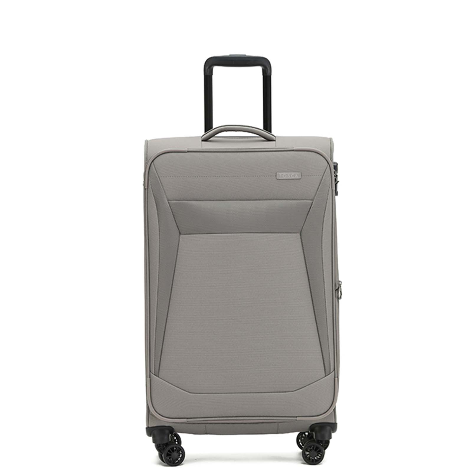 Tosca-Aviator-4-Wheel-Medium-Suitcase-Khaki-Front