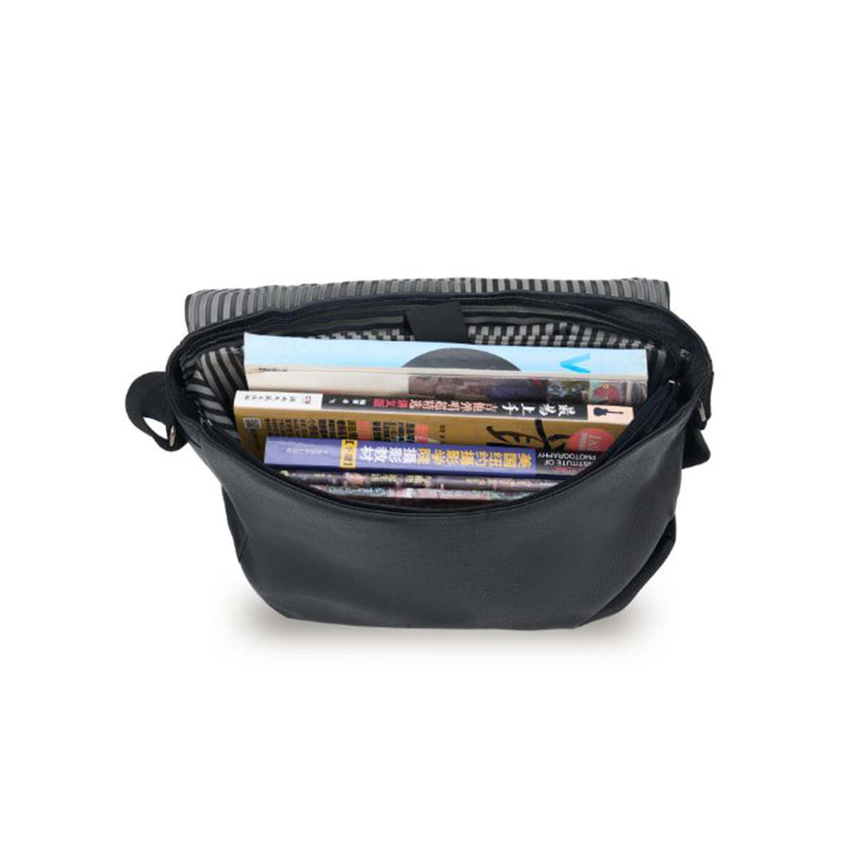 Tosca-Classic-Folio-Black-Open