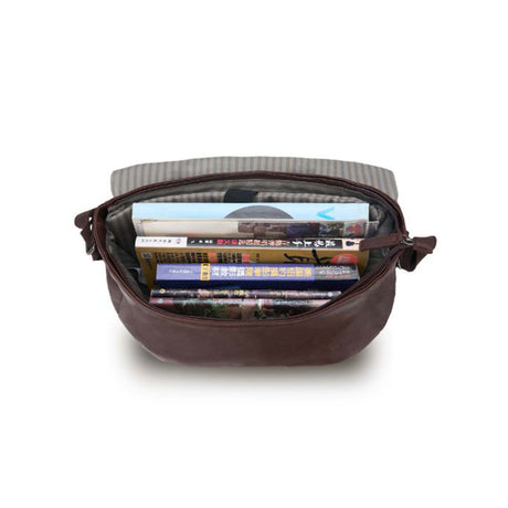 Tosca-Classic-Folio-Chocolate-Open