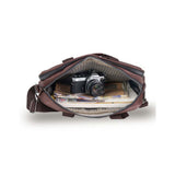 Tosca-Classic-Sling-Pack-Chocolate-Open